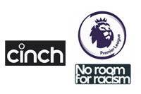 Premier League Badge&No Room For Racism&Cinch Sponsor